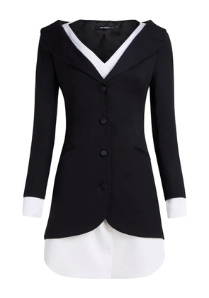 Karl Lagerfeld Karl Studio layered mini dress - White
