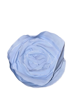 Douuod flower-motif brooch - Blue