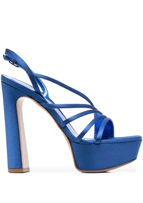 Le Silla Scarlet platform-sole sandals - Blue