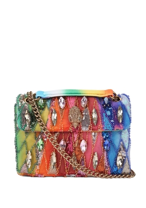 Kurt Geiger London Kensington sequin-embellishment cross body bag - Orange