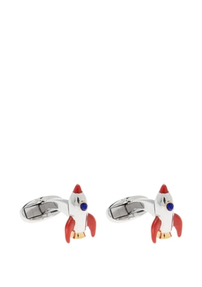 Paul Smith rocket-motif cufflinks - Silver