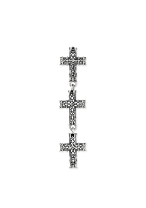 Emanuele Bicocchi multi-cross Notre-Dame earring - Silver