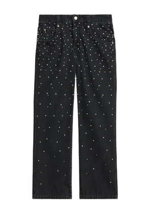 MARANT ÉTOILE Brinsa gradient-studded jeans - Black