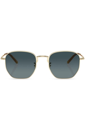 Oliver Peoples Kierney square-frame sunglasses - Gold