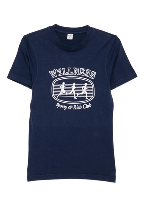 Sporty & Rich Paris Marathon T-shirt - Blue