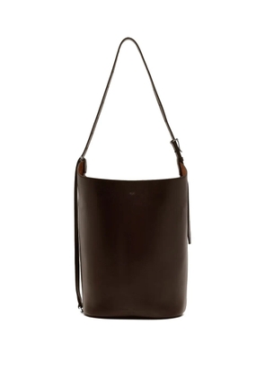 Proenza Schouler buckle-fastening leather tote bag - Brown