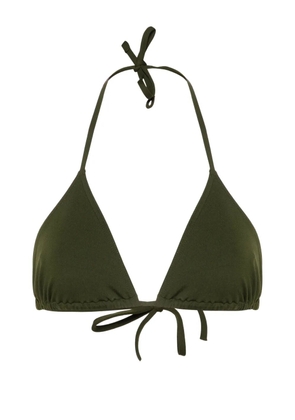ERES Mouna triangle bikini top - Green