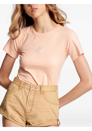 One Teaspoon round-neck logo-print T-shirt - Pink