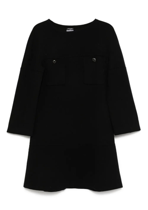 CHANEL Pre-Owned long-sleeved dress - Black