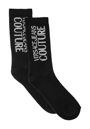 Versace Jeans Couture logo-print socks - Black