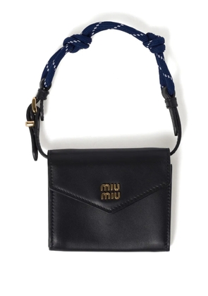 Miu Miu leather wallet - Black