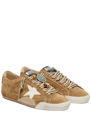 Golden Goose True-Star suede leather sneakers - Brown