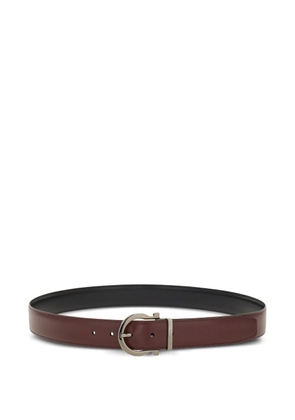 Ferragamo reversible gancini belt - Brown