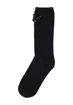 Simone Rocha beaded socks - Black