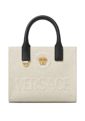 Versace La Medusa mini tote bag - Neutrals