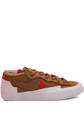 NIKE x SACAI Blazer suede sneakers - Brown