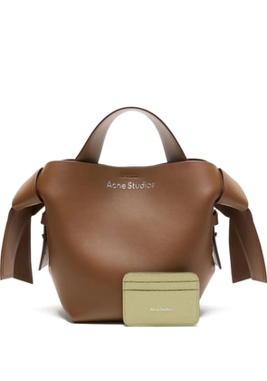 Acne Studios leather card holder - Green