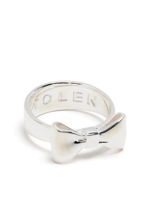 Stolen Girlfriends Club Bow sterling-silver ring
