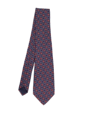 Balenciaga Pre-Owned patterned tie - Blue