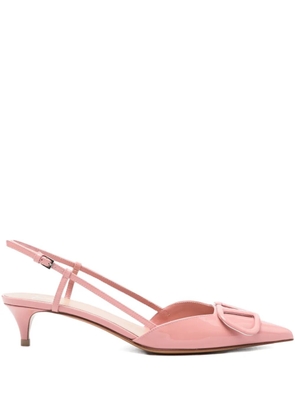 Valentino Garavani 40mm sling-back VLogo pumps - Pink
