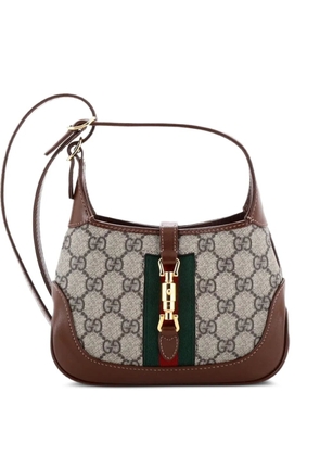 Gucci Pre-Owned Jackie 1961 GG Coated Canvas Mini hobo bag - Brown