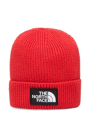 The North Face ribbed-knit beanie - Red