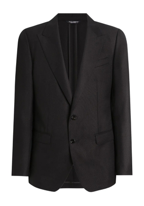 Dolce & Gabbana two-button notch-lapel jacket - Black