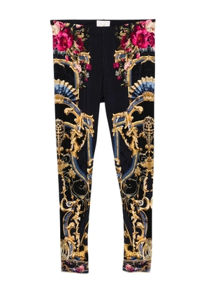 Camilla Ornate On A Plate leggings - Black