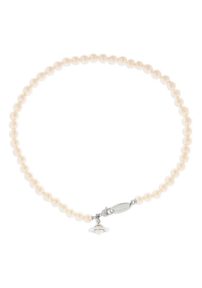Vivienne Westwood Orb-plaque necklace - Neutrals