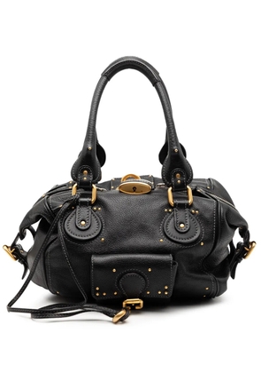 Chloé Pre-Owned 2010-2025 Leather Paddington handbag - Black