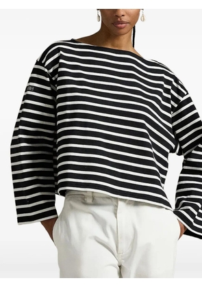 Polo Ralph Lauren Breton-stripe top - Black