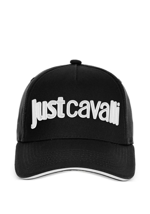Just Cavalli logo-embroidered baseball cap - Black