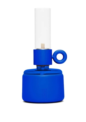 FATBOY logo-embossed candle holder - Blue