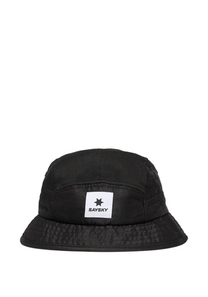 SAYSKY star-patch bucket hat - Black