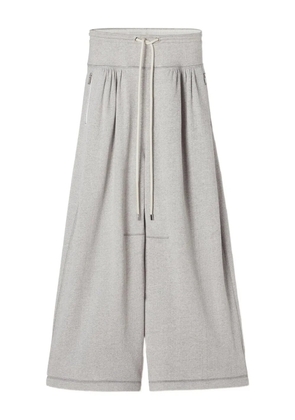 Lanvin pleated drawstring trousers - Grey