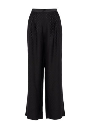 ERES Splendeur geometric-pattern trousers - Black