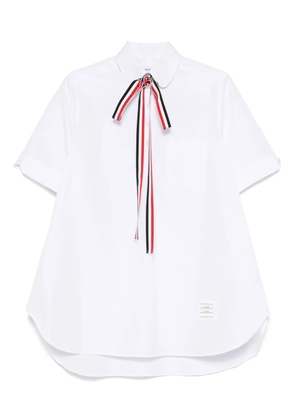 Thom Browne short-sleeve shirt - White