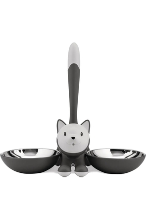 Alessi Tigrito cat bowl - Grey