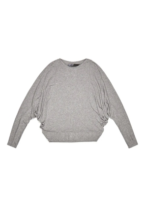 Bimba y Lola long-sleeve boat-neck T-shirt - Grey