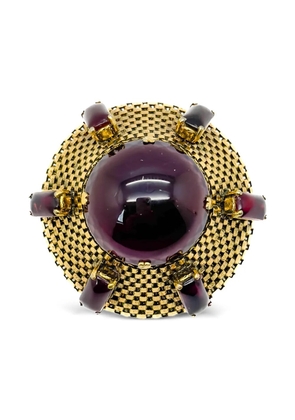 Christian Dior Pre-Owned 1963 Sputnik amethyst-embellished brooch - Gold