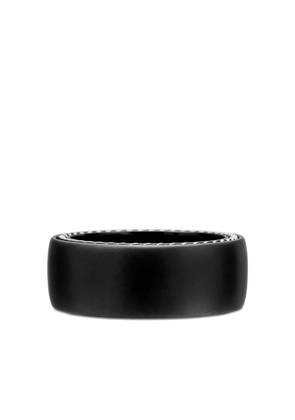 David Yurman Streamline band ring (9mm) - Black