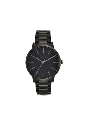 Armani Exchange round face 42mm - Black