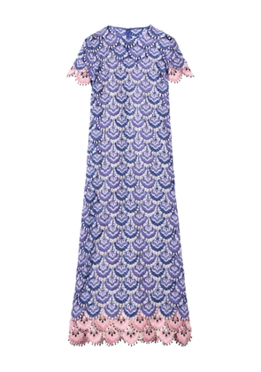 La DoubleJ Swing midi dress - Blue