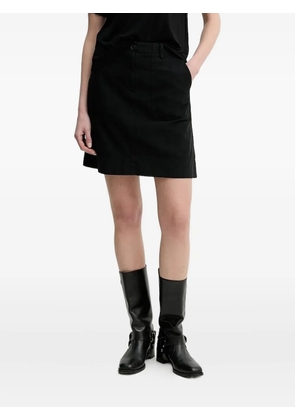 Marc O'Polo button-fastening pocket mini skirt - Black