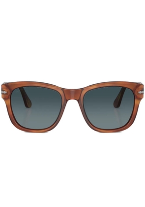 Persol round-frame straight-arm sunglasses - Brown