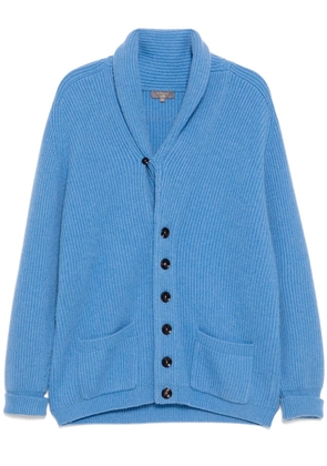 N.Peal Kensington cardigan - Blue