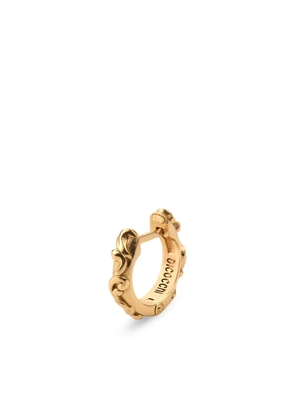Emanuele Bicocchi Arabesque silver hoop earring - Gold