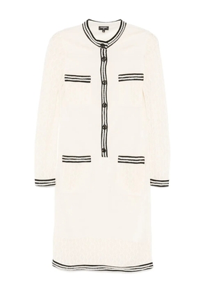 CHANEL Pre-Owned knitted dress - Neutrals