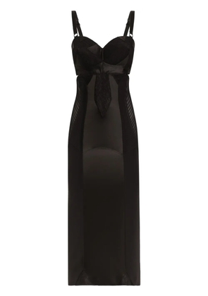 Dolce & Gabbana bustier midi dress - Black