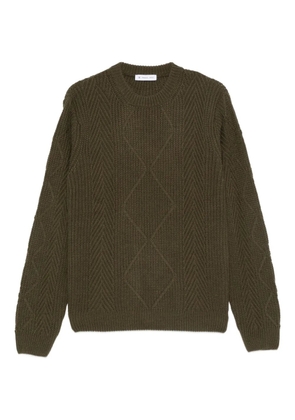 Manuel Ritz ribbed sweater - Green